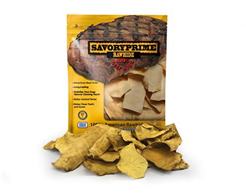 Savory Prime Rawhide Chips Chicken, 1-Pound (046) #TOP2