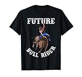 Rodeo Future Bull Rider Bull Riding Mechanical Boys Kids T-Shirt
