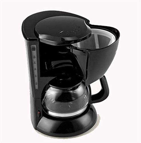 DERUKK-TY Kaffeemaschinen-Kombination ,Edelstahl-Panel-Heim-Kaffeemaschine Kleine automatische Tropf-Teemaschine – Bild 3