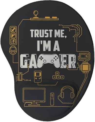 Mouse pad Ergonômico Trust Me I'm a Gamer Oficial Geek Vip