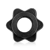 ✨【Betriebssicherheit】Die Hantelschraube klemmt die Gummikante Anti-Rutsch-Befestigungsring, um sicherzustellen, dass sie sicher an der Kurzhantel oder Langhantelstange befestigt ist, der glatte Profil Fingerspitzengriff sorgt für eine schnelle und einfache Montage und Entfernung der Hantel oder Langhantel