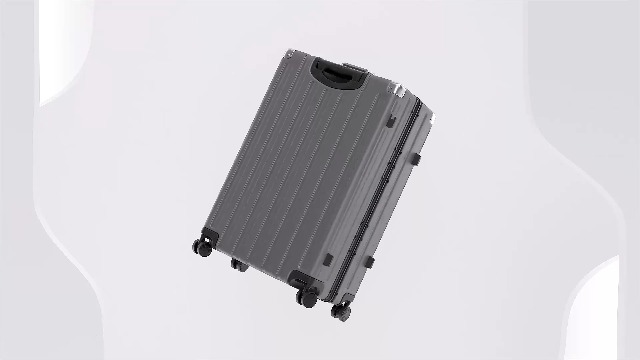 Amazon.com | Krute Zipperless Luggage 24 Inch Aluminum Frame