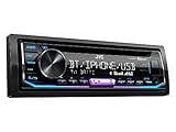 JVC CD-Tuner mit Radioeinbauset für Mazda MX-5 (NB Facelift), Baujahr: 12/2000 - 2005, Farbe: schwarz