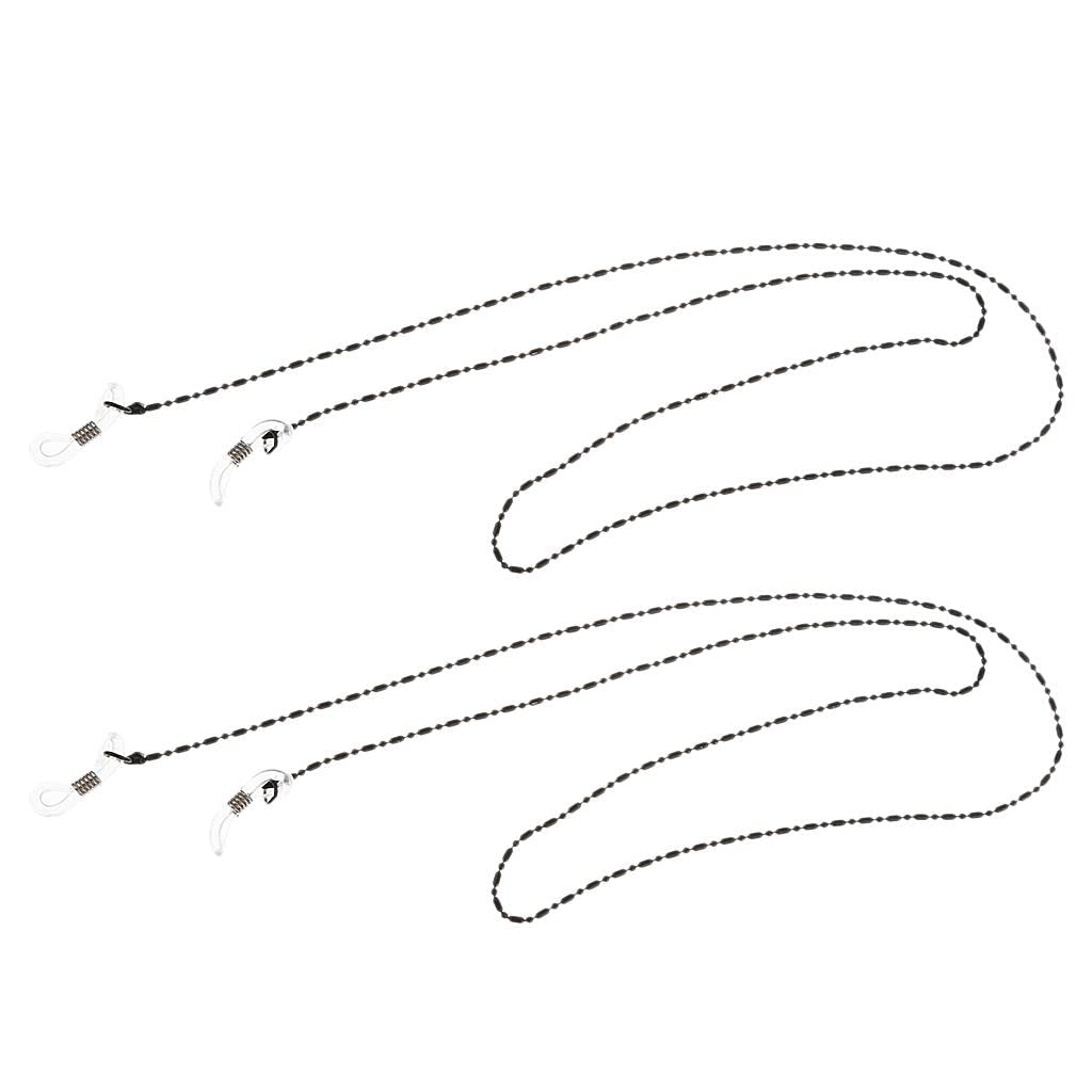STYLEHEAVEN Spectacles Sunglasses Strap Necklace Metal Eyeglass Glasses Chain Cord Black|Health & Beauty|Vision Care|Eyeglass Straps & Cords-picture-30