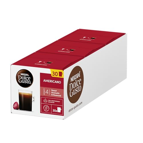 NESCAFE DOLCE GUSTO Americano | 3x30 Pack | 90 Cups