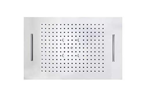 Aquieen 3 Inlet Rain And Mist Shower Ss304 Ceiling Shower (26 X 18 Rain + Waterfall + Mist) - Multicolor