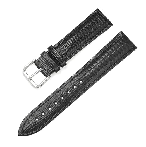 Correa de reloj de cuero vintage que soluciona el desgaste de pulseras de 12mm a 22mm