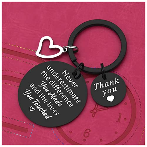 Thank You Gift For Teacher Appreciate Gift For Physical Therapist Christmas Gift For Colleagues Coworker (Black-Thankyoutouched) #TOP4