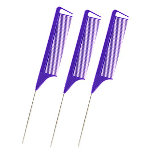 3Pcs Rat Tail Combs