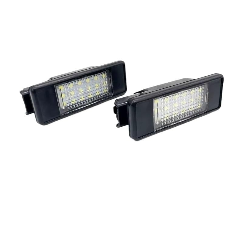 Luces de matrícula de alta compatibilidad para Peugeot 607 Sedan 2004-2012