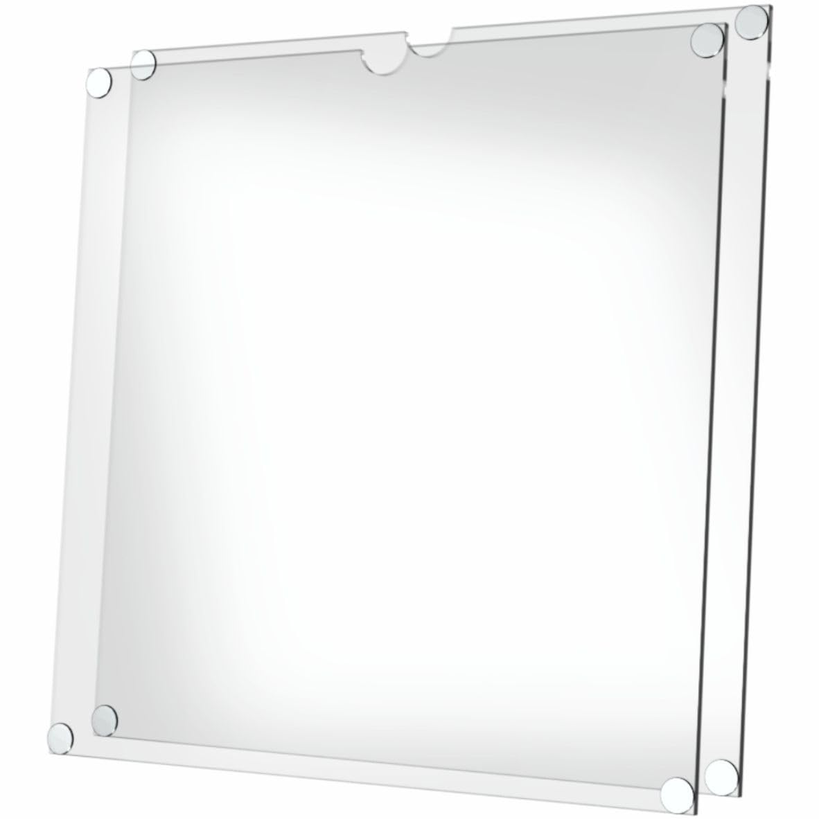 Frontscheiben-Kit für IKEA® Kallax Regal -transparent- (2er Set)
