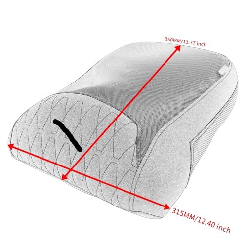 Cojín asiento trasero cómodo para Davidson Pan America 1250 7