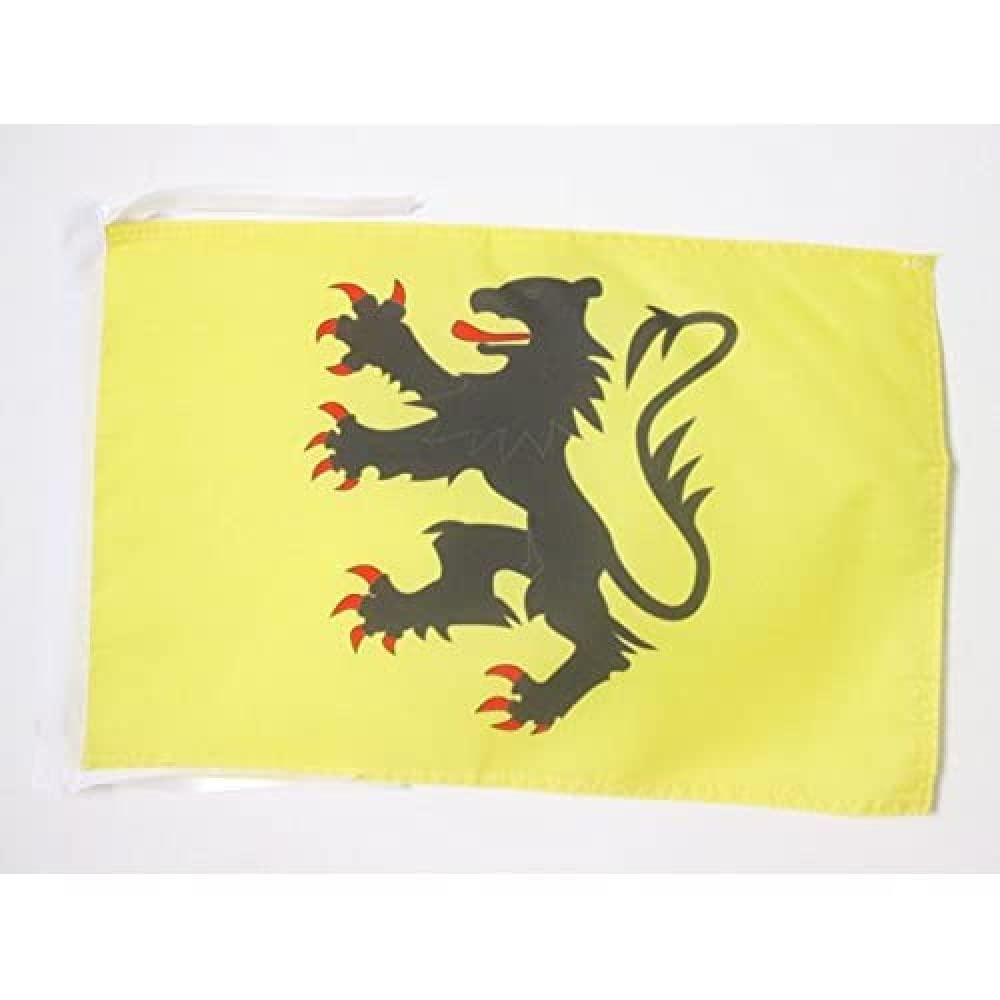 AZ FLAG - French Department of Nord Flag - 18'' x 12'' - 100% Polyester France Small Banner with Two Cords - Fade Resistant - Vivid Colors - 18x12 in - 45x30 Cm โ image 1