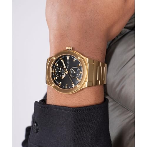 Image of GUESS Jet Analog Watch for Men with Round Dial & Water Resistant Man's Wrist Watches