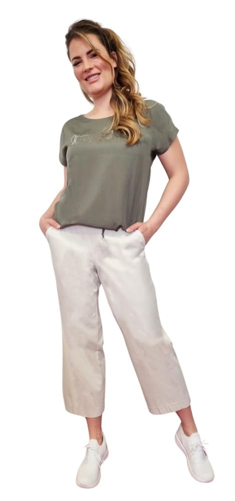Stehmann, Fenja2-658, leichte, stretchige Culotte mit seitlichen Taschen