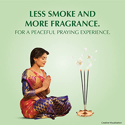 Image of Mangaldeep Lo Smoke Incense Sticks - Majestic Jasmine 200 sticks