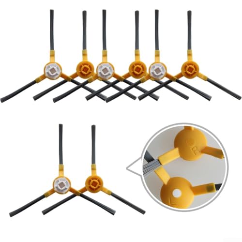 For Honiture Robot Vacuum Cleaner Side Brush Replacement Accessories, 8 Pieces Pack for Supporting Enhanced Cleaning Performance – Bild 6