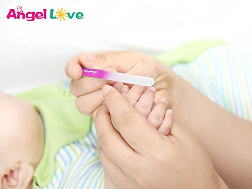 Baby Nail File, 3 Pack, Emery Board Glass, Crystal, Set For Newborns, Toddlers, Infant, Babies & Young Children, New Moms & Baby Shower,Zjc1 #TOP5