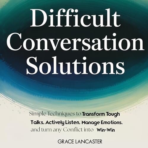 Page de couverture de Difficult Conversation Solutions