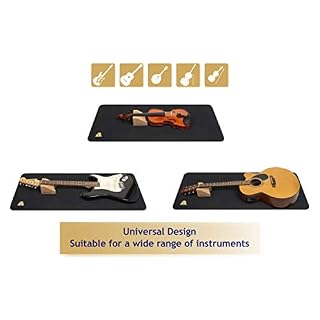 Ensemble de Tapis de Travail et de Support de Manche de Guitare Arranui – pour la Réparation et l’Entretien des… - Les Beatles, Paul McCartney, John Lennon, RIngo Starr, George Harrison Ensemble de Tapis de Travail et de Support de Manche de Guitare Arranui - pour la Réparation et l'Entretien des… – Image 2
