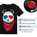 Sound Activated LED T-Shirt, Glow in The Dark Light Up Shirt for Men, Neon Shirt for Rave, Glow Party, Concert, Halloween