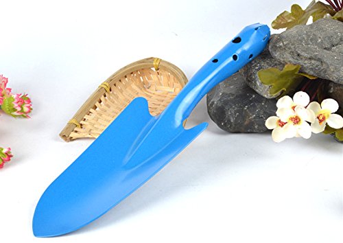 Annymall Mini Colorful Metal Garden Hand Shovel, Flower Soil Planting Digging Transplanting Light Duty Tools For Women, Men, Seniors With Arthritis - 4 Pieces Set (Random Color) #TOP1