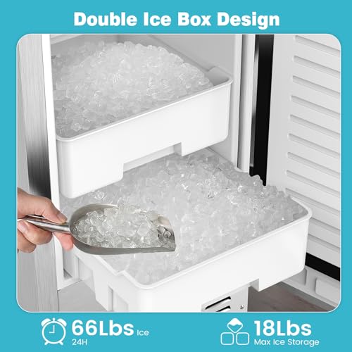 Joy Pebble 5830N-1 Nugget Ice Maker Machine,Commercial Under Counter Ice Machine thumb #3