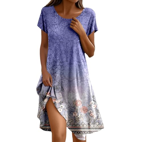 Robe ample fluide femme imprimé floral conçue pour sublimer le quotidien
