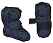 Produktbild alles-meine.de GmbH Überziehschuhe mit langem Schaft - Größe: 9 Monate bis 1,5 Jahre - wasserdicht leicht anzuziehen - Thermo gefüttert Fleece - dunkel blau Baby Regenfüßling Füß..