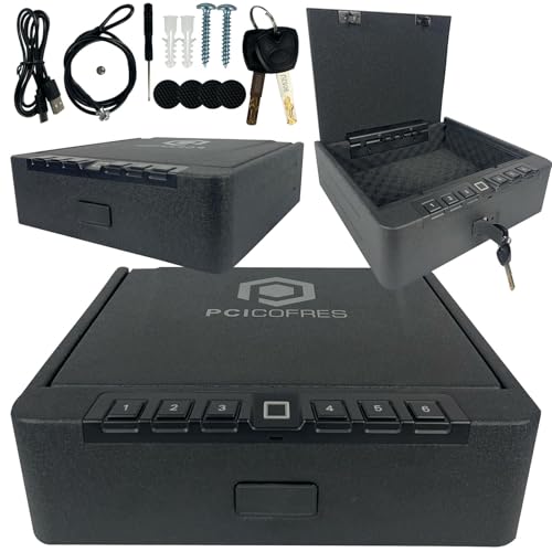 Cofre Eletrônico Digital com Biometria – Abertura por Impressão Digital e Senha