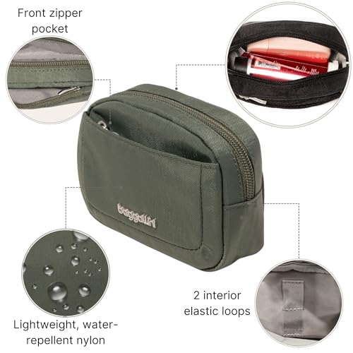 Image of Baggallini Women's Pocket Cosmetic - Lightweight Bag - Travel Essentials Makeup Organizer Mini