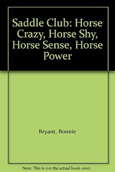 Paperback Saddle Club: Horse Crazy, Horse Shy, Horse Sense, Horse Power Book