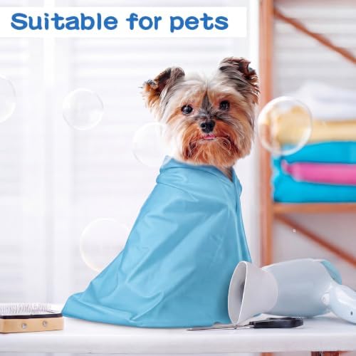 Gilprop 64-inch x 1-Yard Fabrics PUL Waterproof and Breathable Solid Fabric PUL Fabric by the Yard for Cloth Diapers, Sewing Clothes and DIY Sewing Projects (Blue) - 4