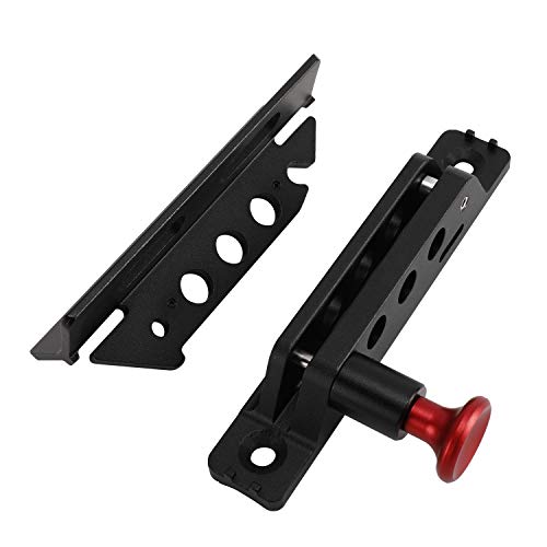 Vehicle Universal Quick Release Aluminum Roll Bar Mount Bottle/Fire Extinguisher Holder with 4 Adjustable Clamps