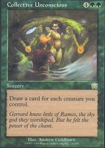 Magic The Gathering – Collective Unconscious (Inconscio Collettivo) – Mercadian Masques (MMQ), Rara