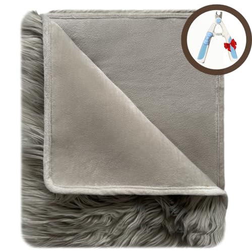 Waterproof-Faux-Fur-Dog-Blanket-Couch-Cover-for-Dogs-Plush-Throw-for-Sleeping-Whelping-and-Comfort-Sofa-Bed-Car-Furniture-Protection-with-Soft-Stain-Resistant-Surface-Machine-Washable-60x80 - Cucciolini Doodles   Waterproof-Faux-Fur-Dog-Blanket-Couch-Cover-for-Dogs-Plush-Throw-for-Sleeping-Whelping-and-Comfort-Sofa-Bed-Car-Furniture-Protection-with-Soft-Stain-Resistant-Surface-Machine-Washable-60x80