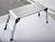 ERGOMASTER Work Platform Bench 30 * 12 Inches Aluminum Drywall Safe CE Approved of Capacity 330 LBS Heavy Duty Portable Bench Folding Ladders Stool w/Non-Slip Mat (Standard)