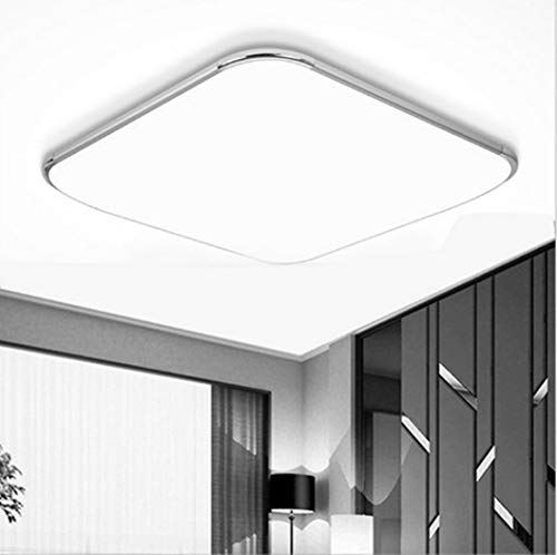 Plafonnier LED 15W en aluminium et acrylique avec bordure épaisse luminaire chic