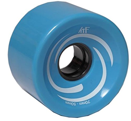 KRF The New Urban Concept Rueda DE Longboard Azul 76X53 MM 4 UDS, Hombre, 76