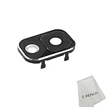 Rear Back Camera Glass Lens Replacement Part for Samsung Galaxy Note 3 N900 N9005 N900a N900v (Black-silver)