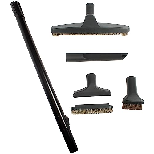 Cen-Tec Systems 93796 Premium Vacuum Attachment Kit Telescoping Wand, Black
