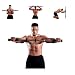 Fitlaya Fitness Home Gym Upper Body Workout Equipment-Chest Bicep Triceps Blaster, Shoulder Back and Arm Builder, Adjustable Spring Exercise bar(70-180lbs)