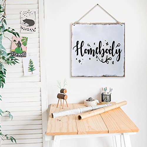 Panneau mural en bois de Noël d'exception Homebody format 40 cm