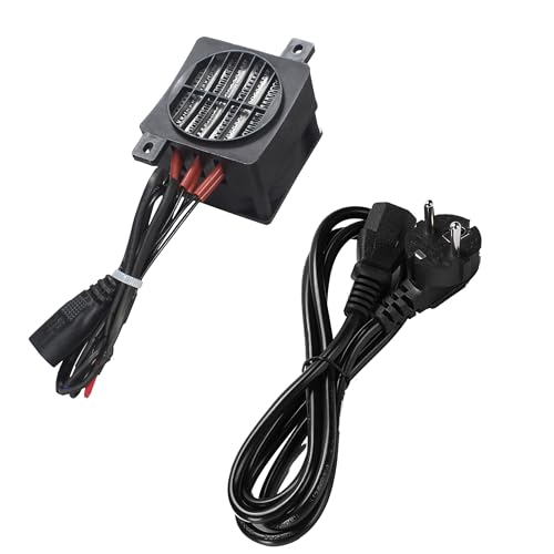 PTC Luftheizung mit Stecker 100W 220V, PTC Isoliertes Autolüfter...