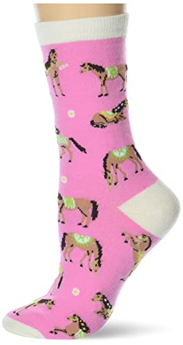 Women's Printed Crew Socks