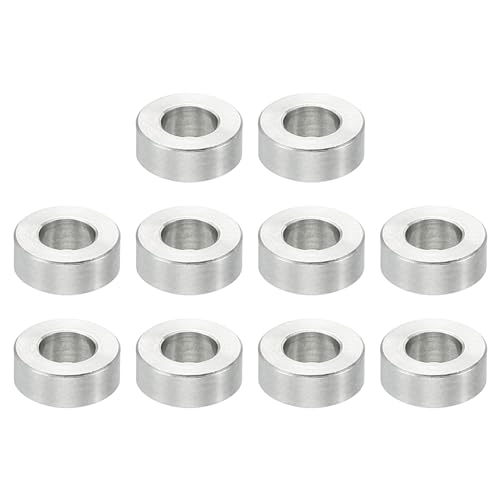 PATIKIL Entretoises M4 Acier Inoxydable, 10 pcs, 4.2mm ID x 8mm OD x 3mm