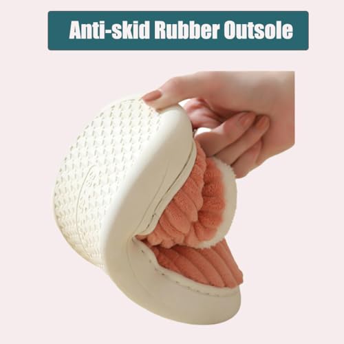 Pluffi Slipper Booties, 2025 New The Cozy Stylish Slipper,Pluffi Comfy Slippers,Warm Plush Lining Slippers for Women and Men4