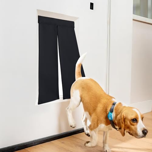 NICETOWN 4 Items Canine Home Door Flaps for Privateness Secure, Adhesive Thermal Insulated Substitute Flap for Inside and Exterior Doorways, Excessive Climate Vitality Environment friendly, 12 x 19 Inches Lengthy, Black NICETOWN 4 Items Canine Home Door Flaps for Privateness Secure, Adhesive Thermal Insulated Substitute Flap for Inside and Exterior Doorways, Excessive Climate Vitality Environment friendly, 12 x 19 Inches Lengthy, Black