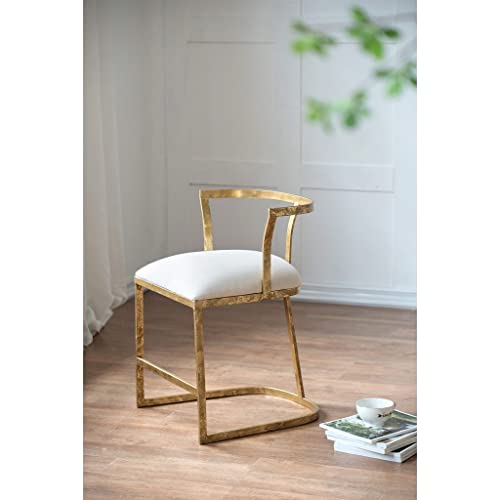 Sillón Metal Dorado Negro Confortable miniatura 5