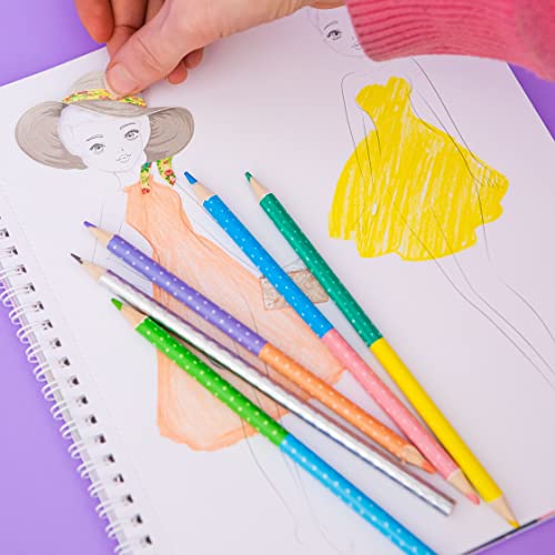 Curious Universe Pop Fashion Tote Bag & Fashion Portfolio with Pencils - Image 6